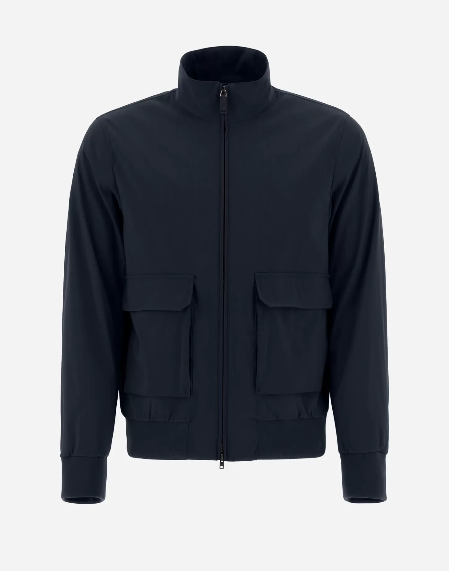 Bomber-Herno Bomberjacke Aus T-Way Blau