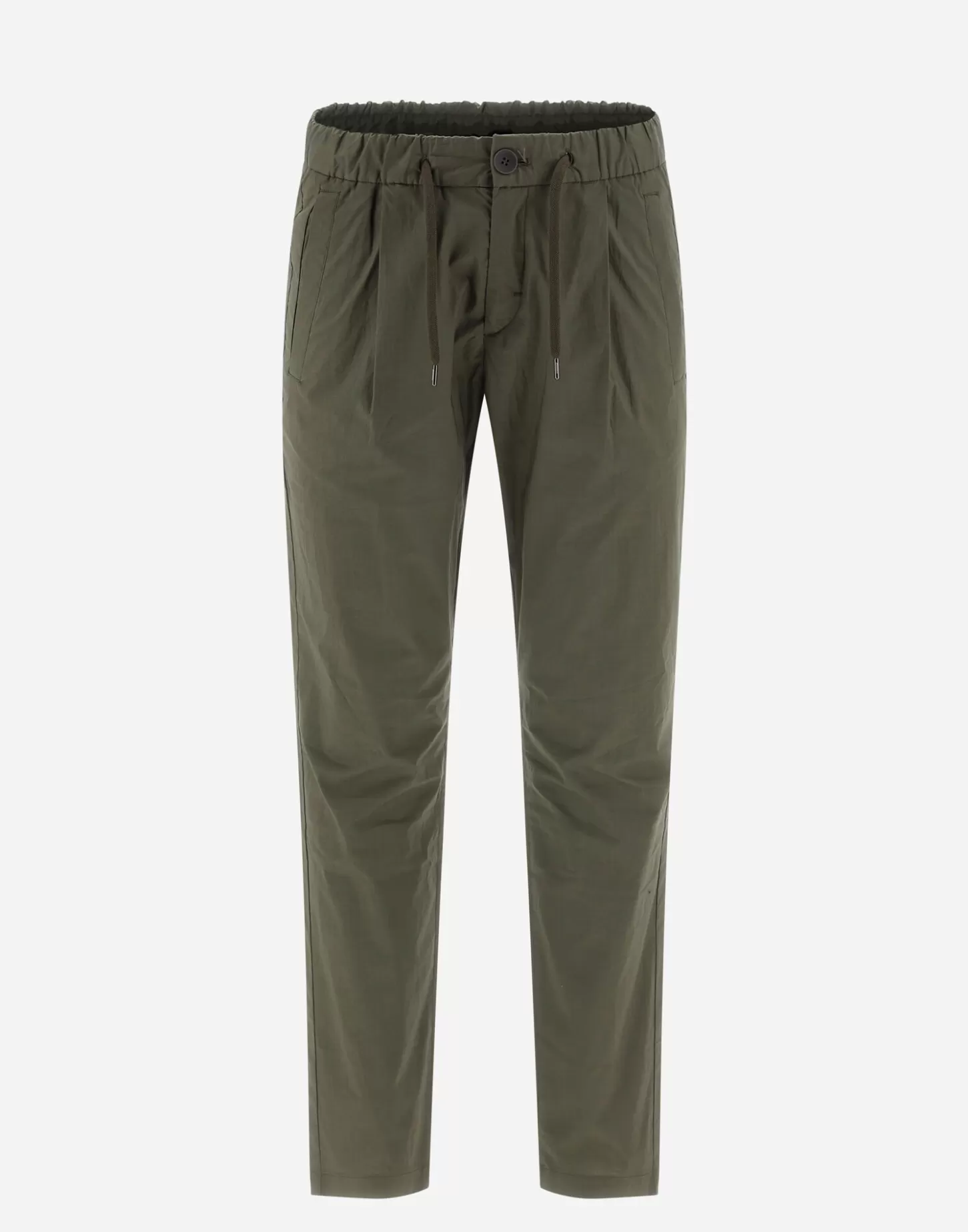 Hosen-Herno Hose Aus Light Cotton Stretch Military