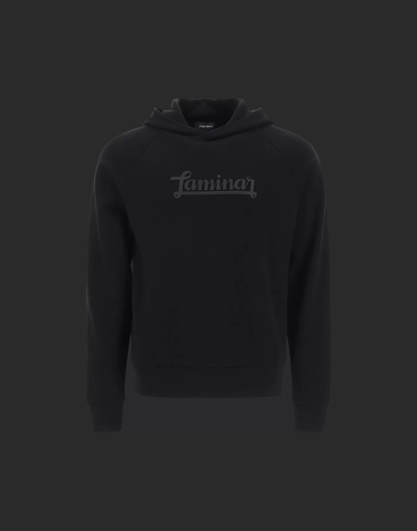 Sweatshirts & Strickjacken-Herno Laminar Kapuzenpullover Aus Baumwolle Mit Laminar Logo Schwarz