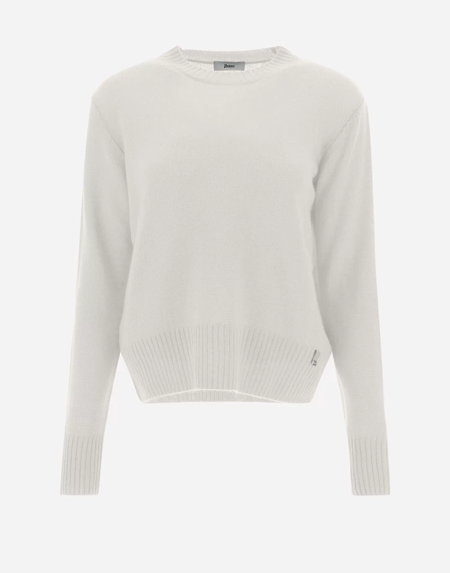 Pullover & Strickjacken-Herno Pullover Aus Cloud Cashmere Taubengrau