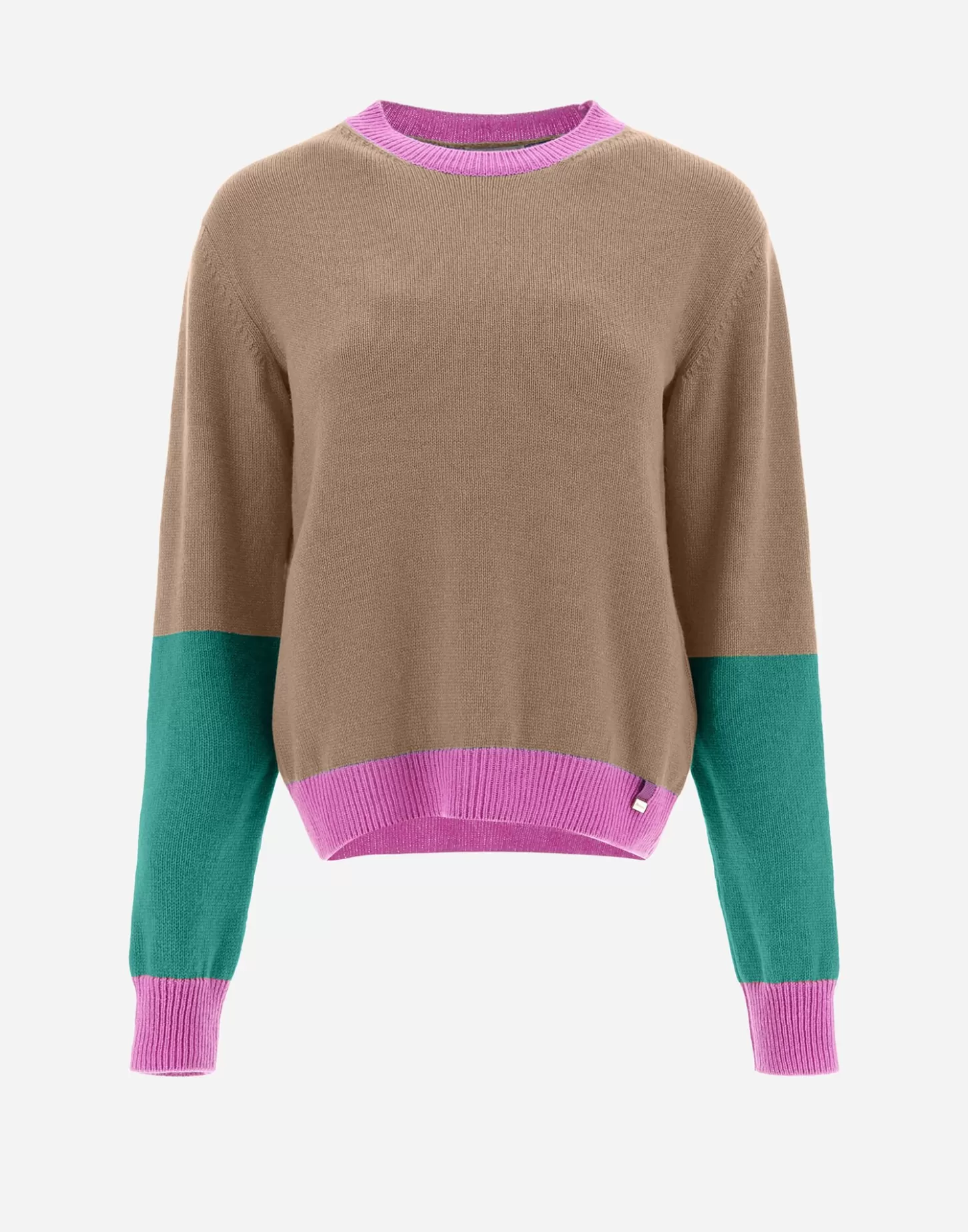 Pullover & Strickjacken-Herno Pullover Aus Kaschmir Cloud Camel