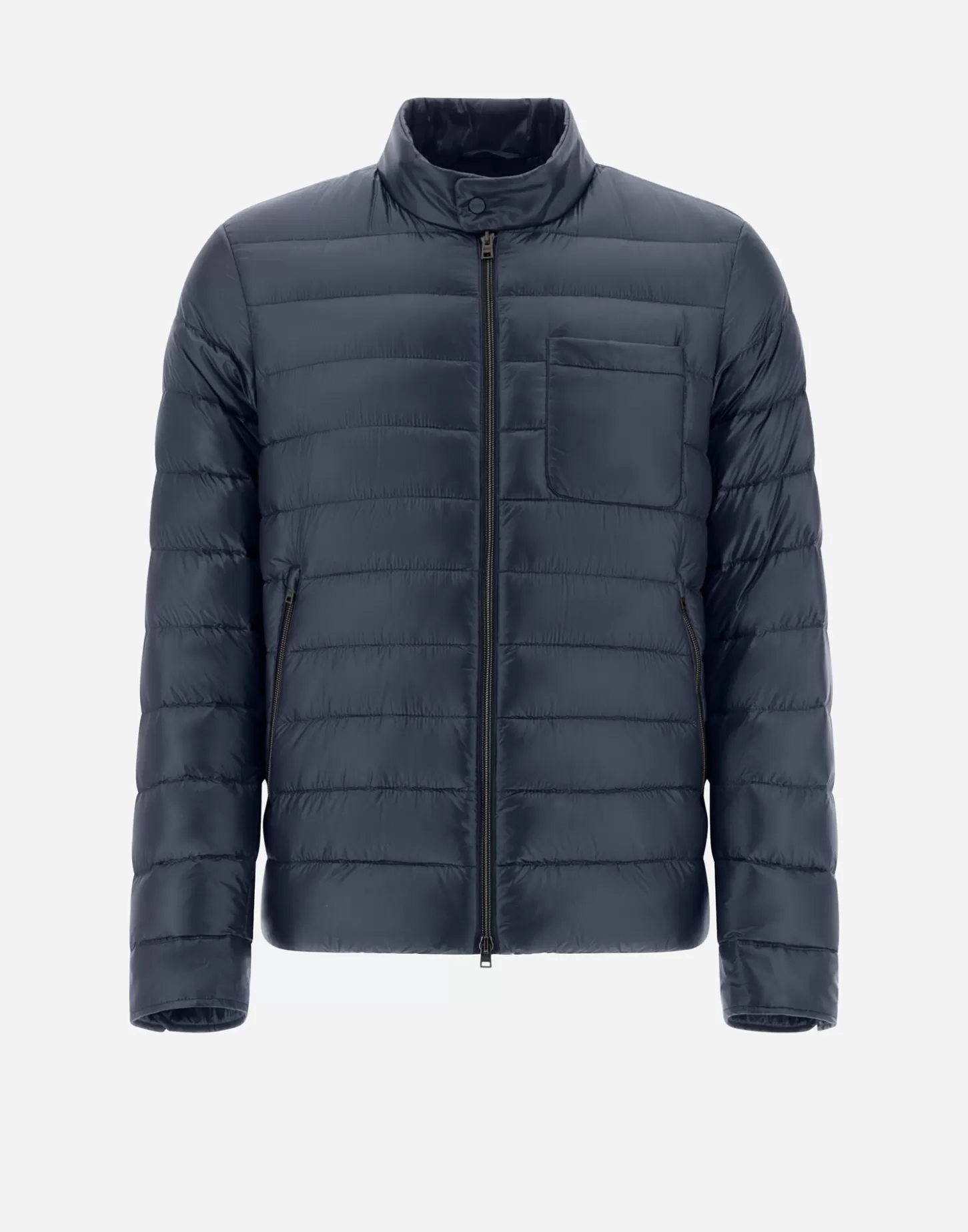 Hemden-Herno Resort Bomberjacke Aus Nylon Ultralight Resort-Blau