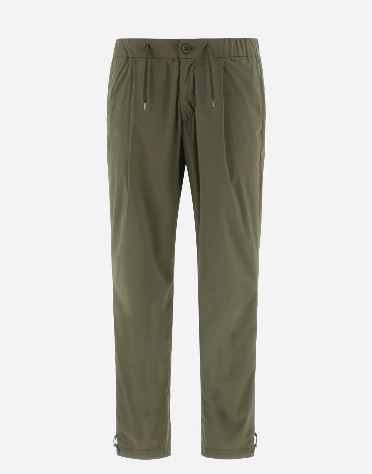 Hosen-Herno Resort Hose Aus Light Nylon Stretch Military