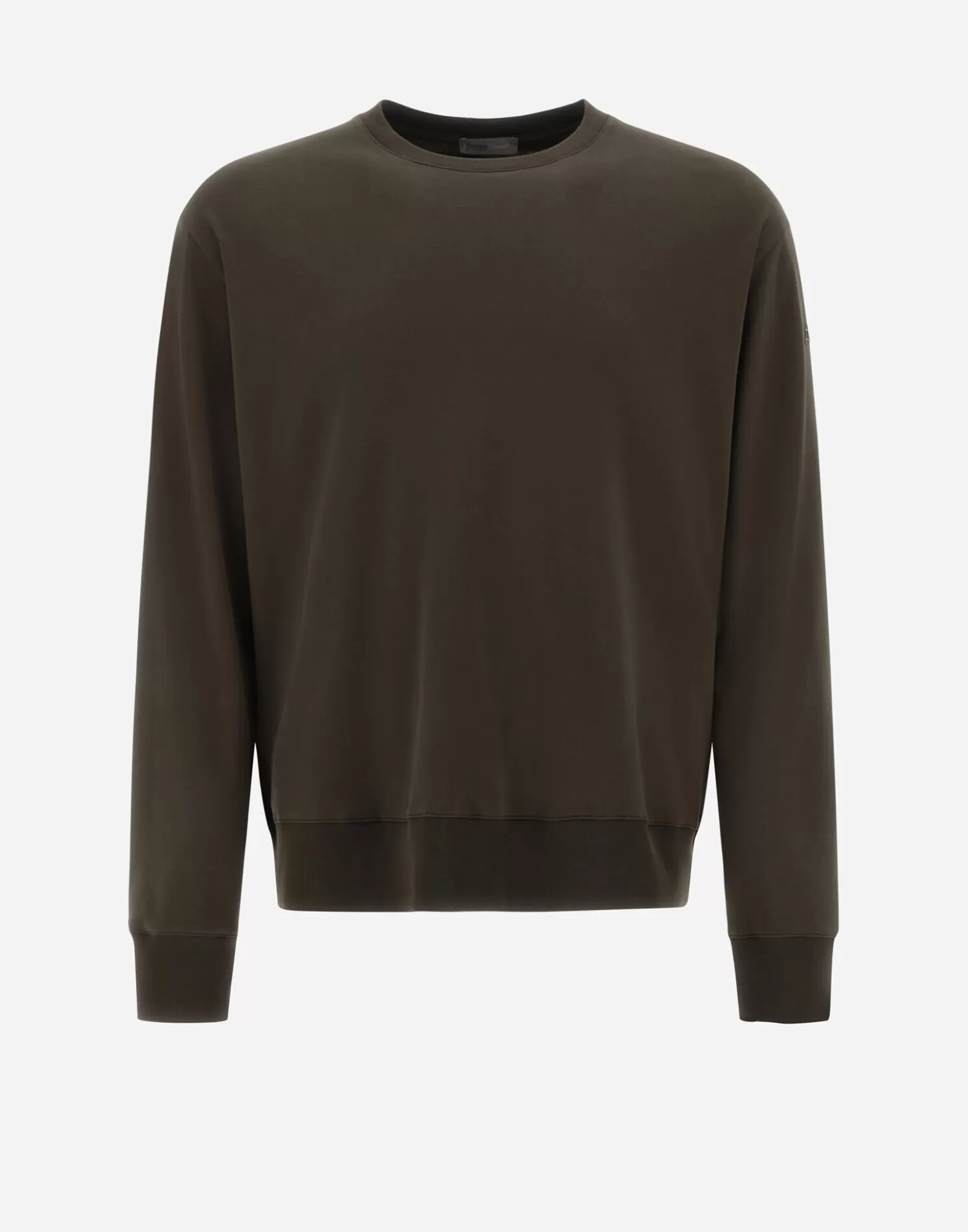 Sweatshirts & Strickjacken-Herno Resort Sweatshirt Aus Basic Cotton Military