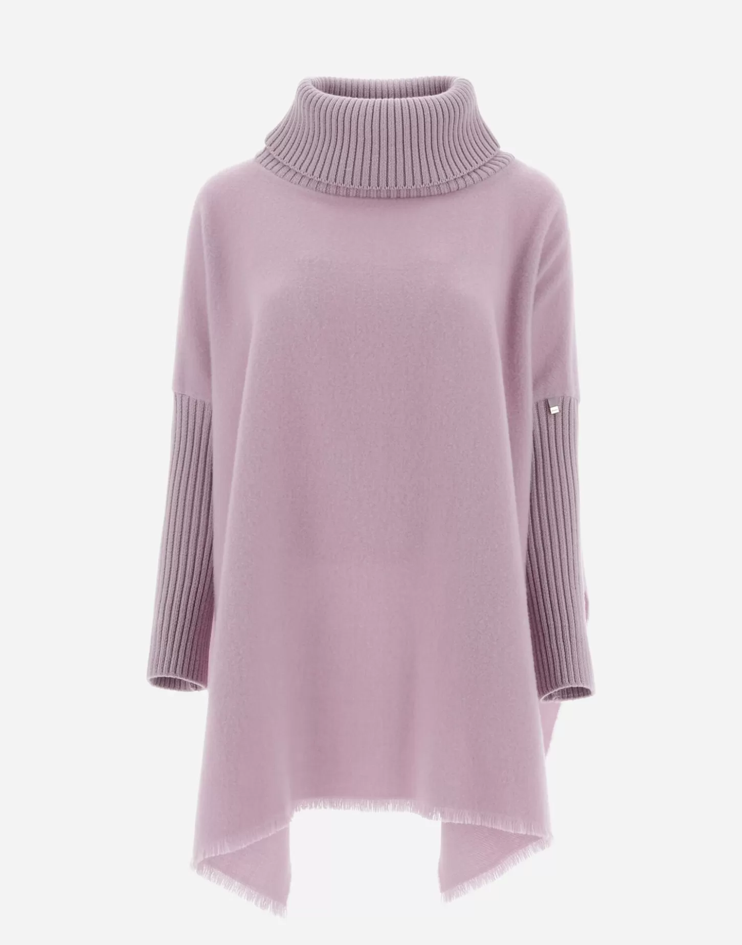 Jacken-Herno Soft Poncho Resort Violett