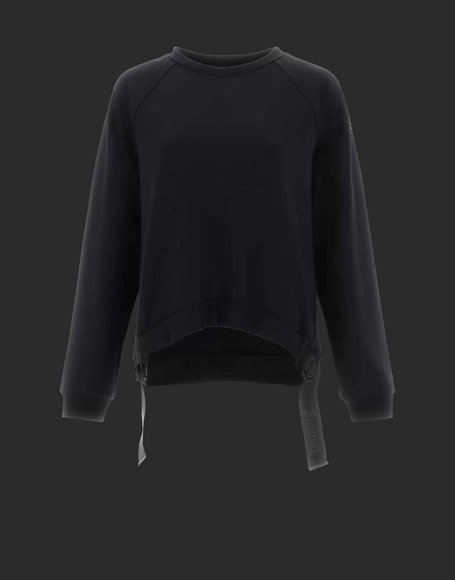 Pullover & Strickjacken-Herno Sweatshirt Aus Techno Light Scuba Schwarz